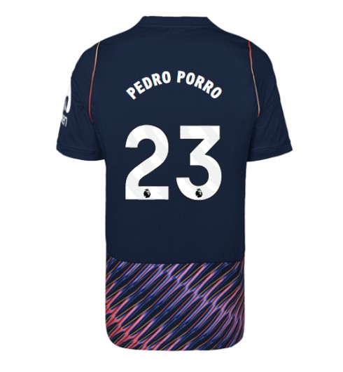 Tottenham Hotspur Pedro Porro #23 Bortedrakt 2026-27 Korte ermer Tottenham Hotspur Pedro Porro #23 Bortedrakt 2026-27 Korte ermer